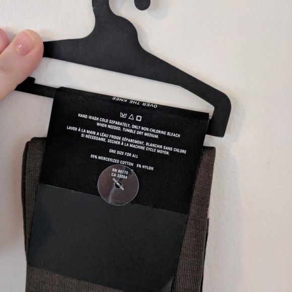 Urban Outfitters Knee High Floral Socks - Picture 4 of 5